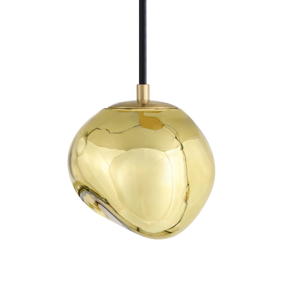 Lampada a sospensione multicolore con base in ferro e paralume in vetro, stile moderno, 146 cm, cavo regolabile