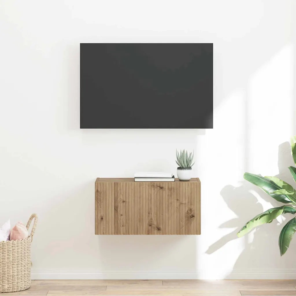 Mobile TV da parete Rovere Artigianale 60 x 31 x 29,5 cm 892207