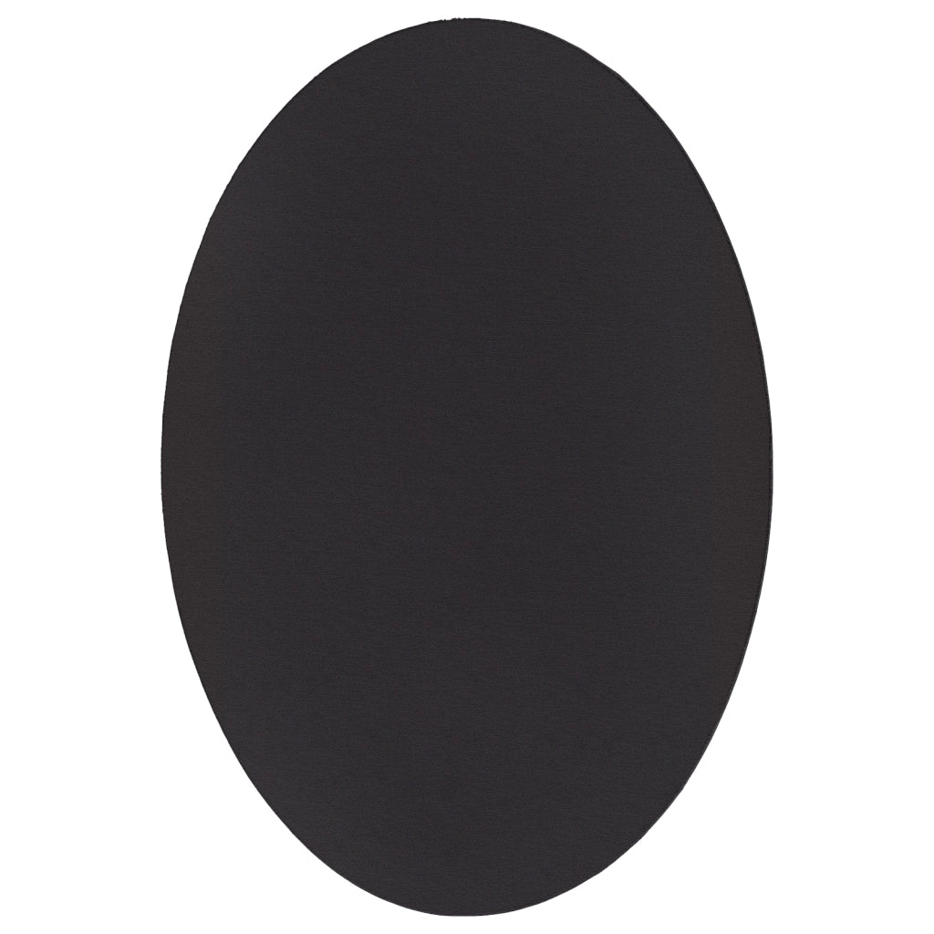Tappeto "HUARTE" Nero 140x200 cm Ovale