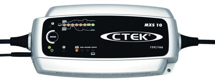 MXS10 caricabatterie Ctek 12V 10A per batterie a 12 V da 20 a 200 Ah