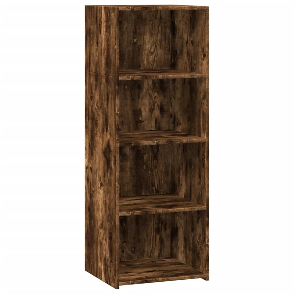 Buffet credenza cassettiera mobiletto mobile contenitore organizer cucina soggiorno salotto alto 45 x 41 x 124 cm legno ingegnerizzato marrone 02_0033359