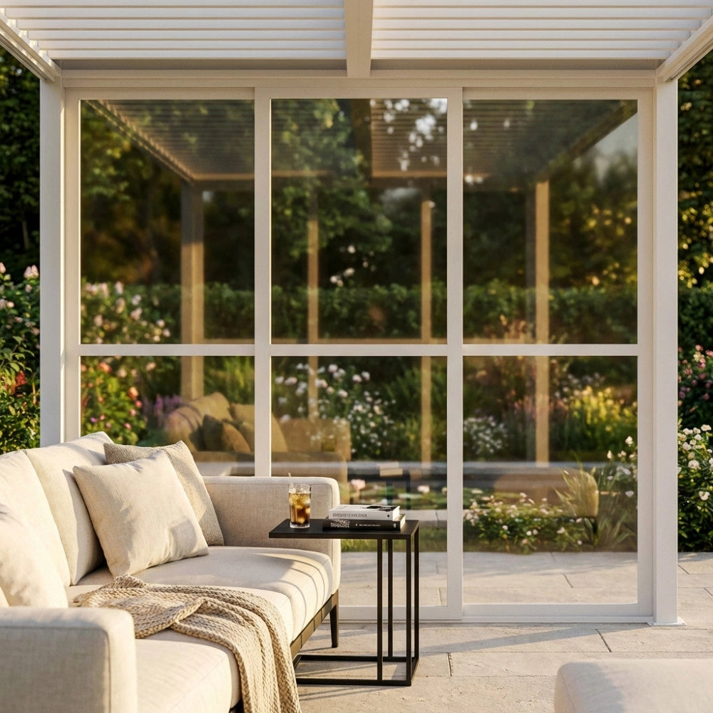 LATERALE POLICARBONATO PER LATO DA 3 M PERGOLA BIOCLIMATICA