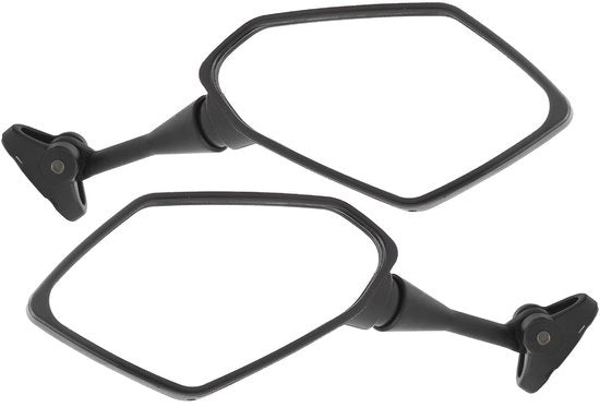 Specchi Retrovisori per Motocicletta - Design Unico - 6mm Montaggio - Accessori di Alta Qualità - Ottimo Visibilità