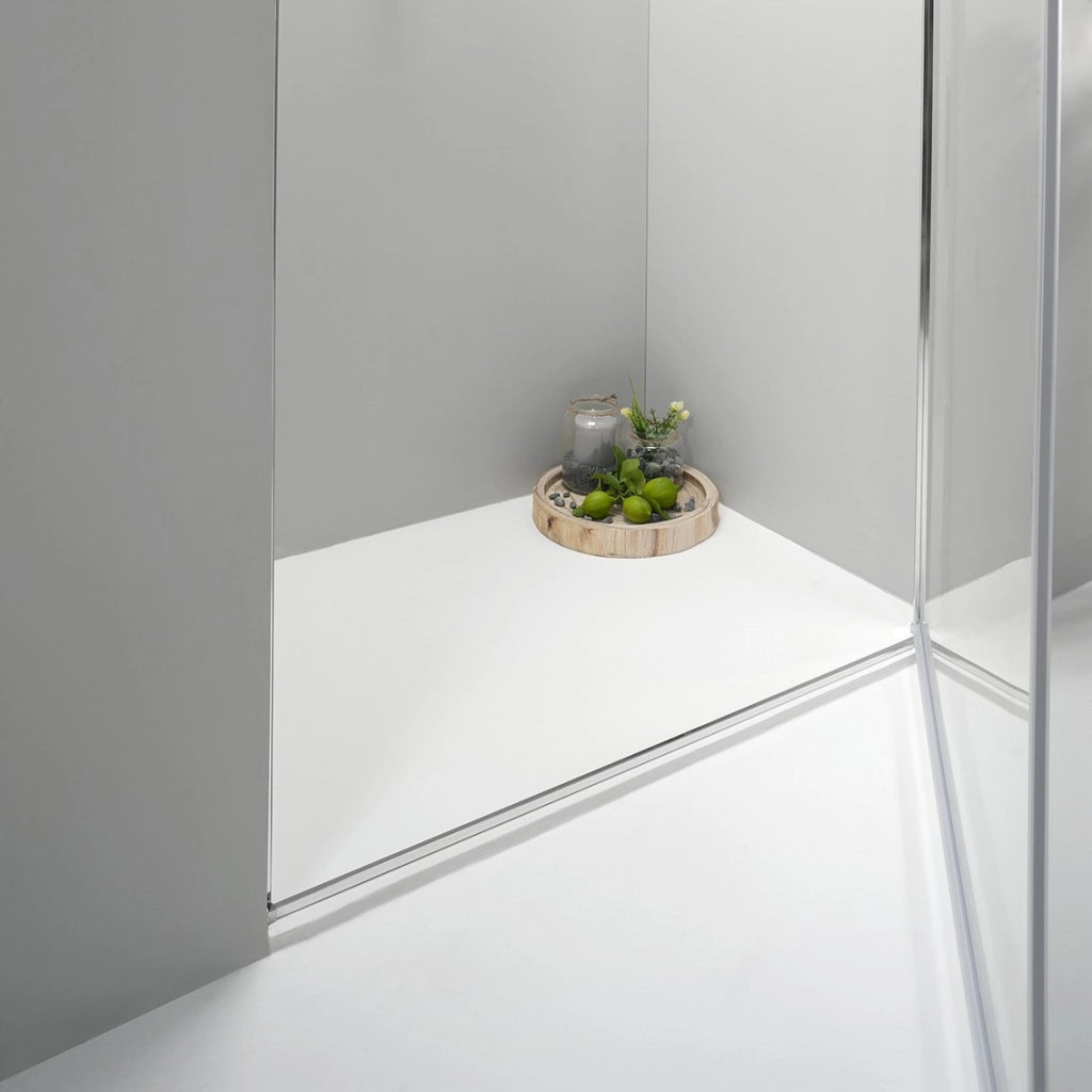 PORTA DOCCIA NICCHIA ELITE 80 CM BATTENTE TRASPARENTE