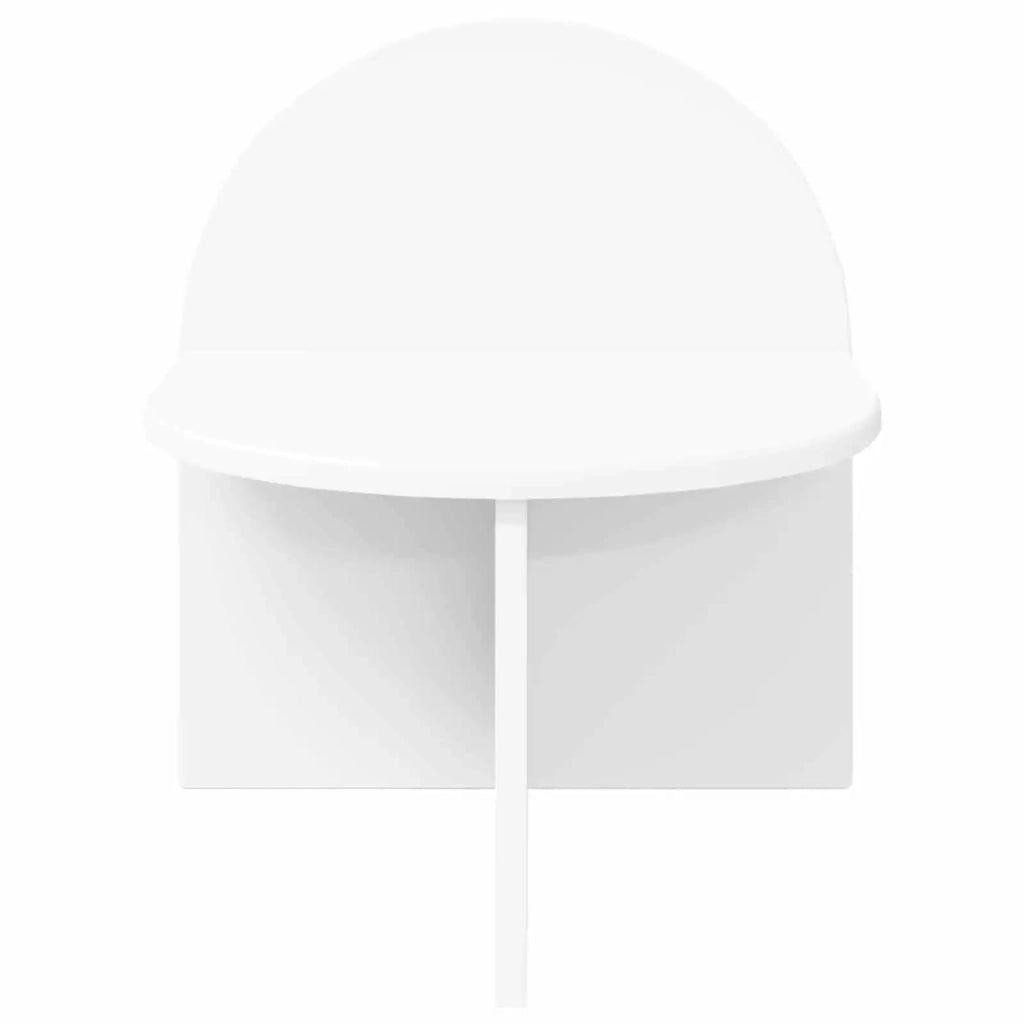 Comodino Bianco 40 x 35,5 x 45,5 cm Legno ingegnerizzato 8001131