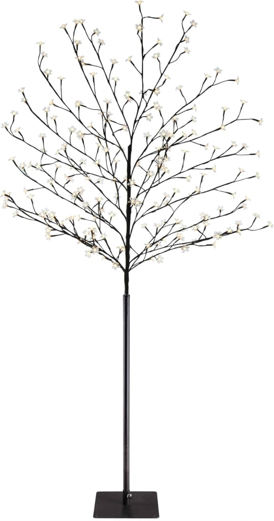 Albero Ciliegio Luce a LED 180cm con Telecomando e Timer 8 Modi Illuminazione Interno Esterno