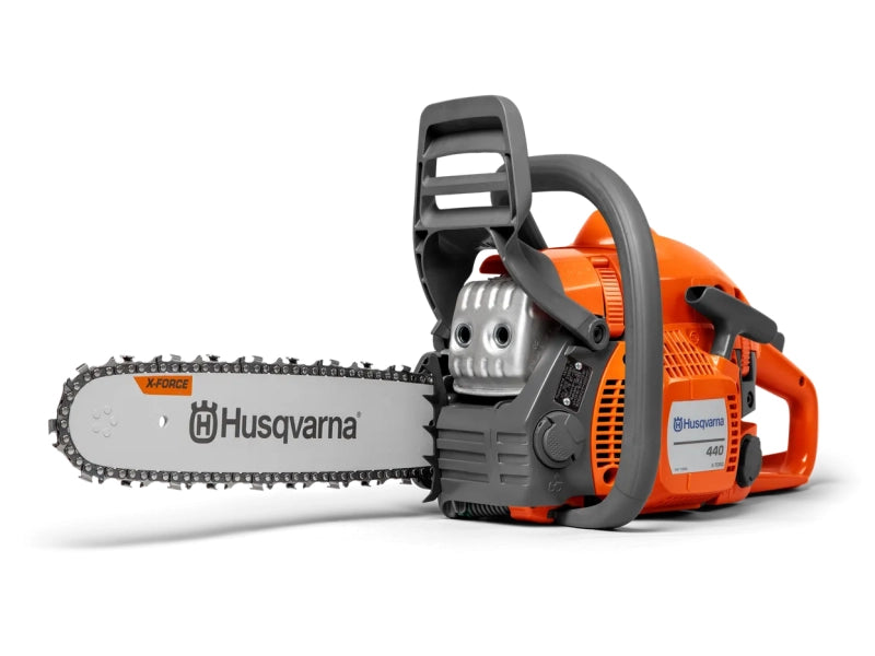 Motosega a scoppio Husqvarna 440 II 40.9cc 1.8kW barra 38cm peso 4.4kg