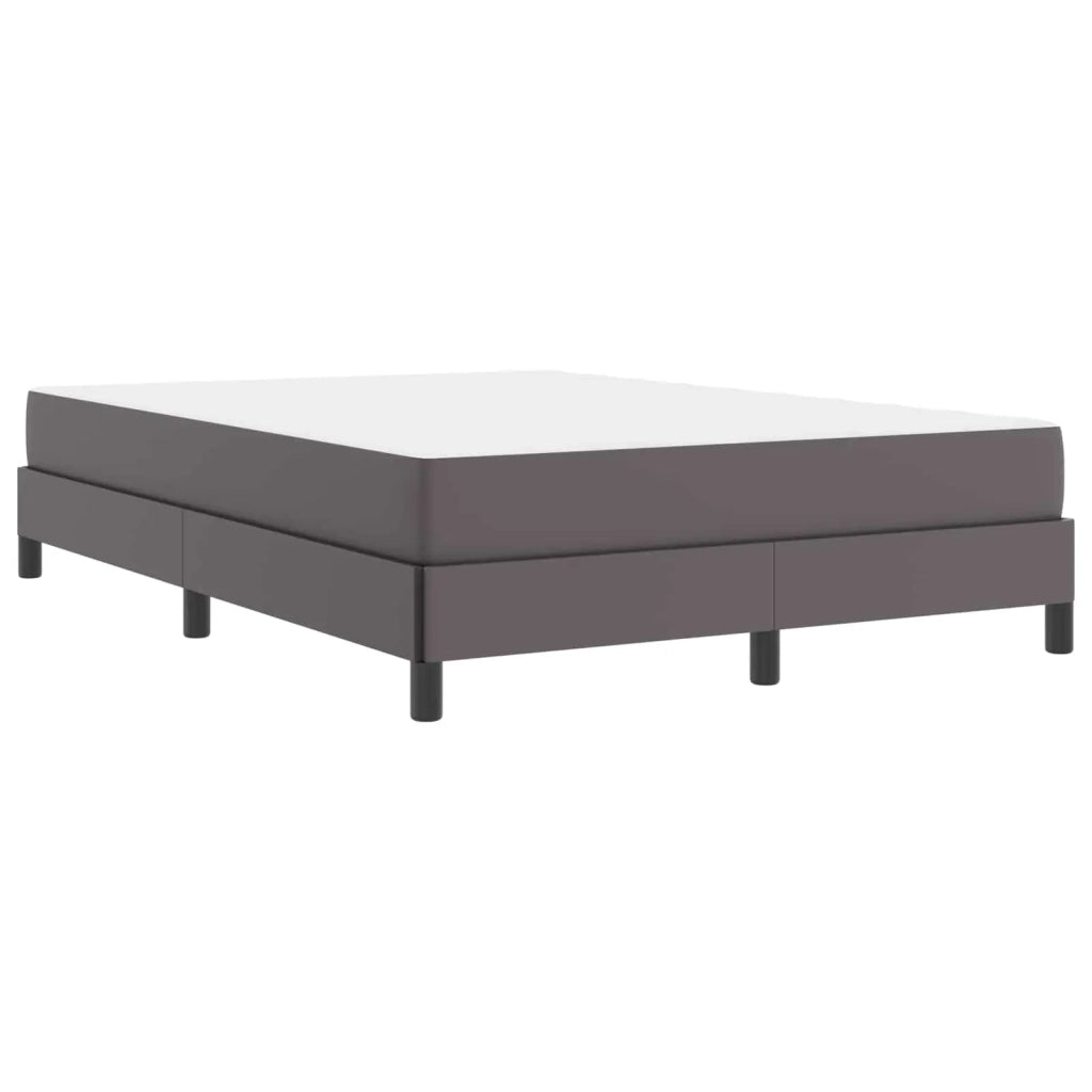 Struttura del letto con materasso-Giroletto Grigio 160 x 200 cm Tessuto