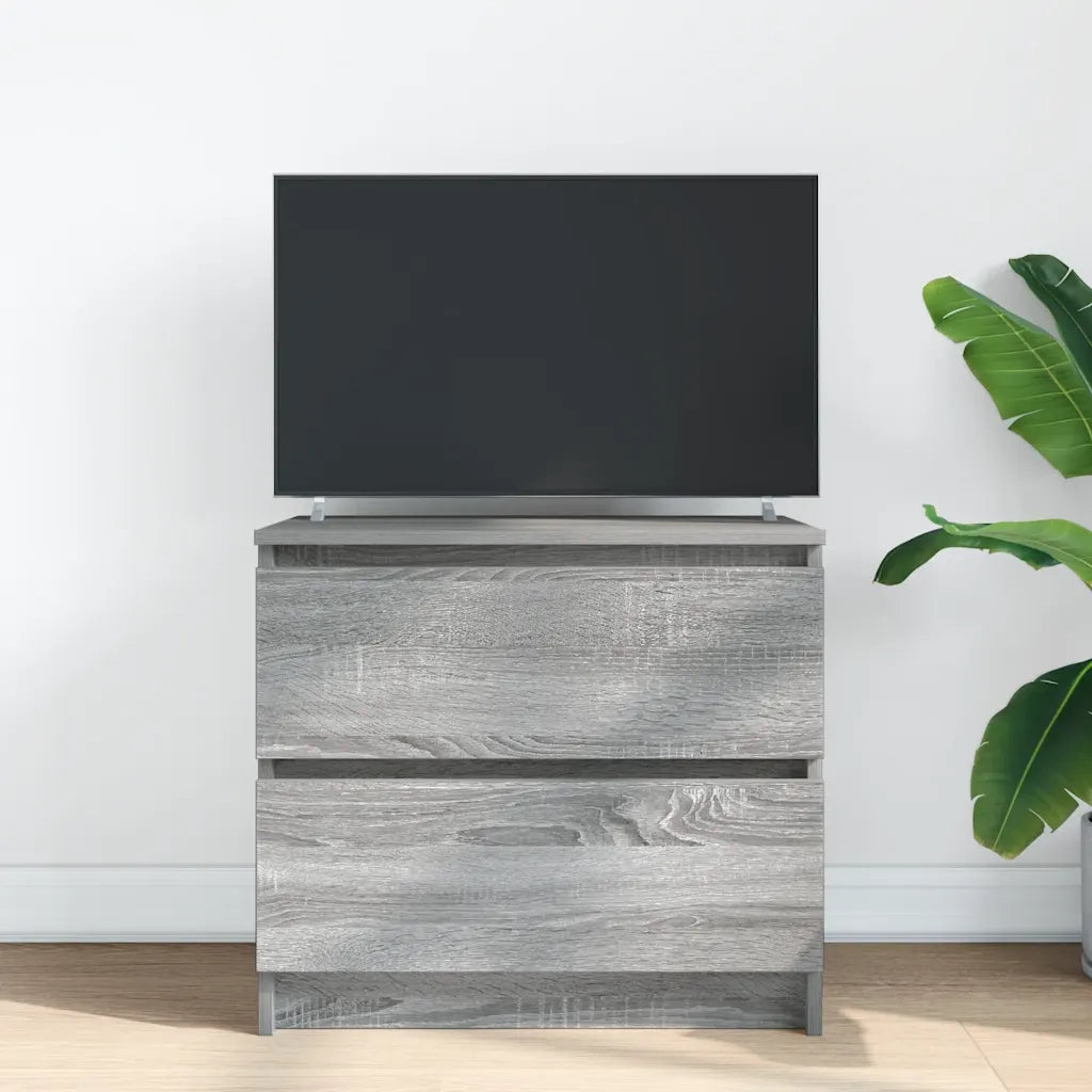 vidaXL Mobile TV Grigio Sonoma 60x35x54 cm in Legno Multistrato
