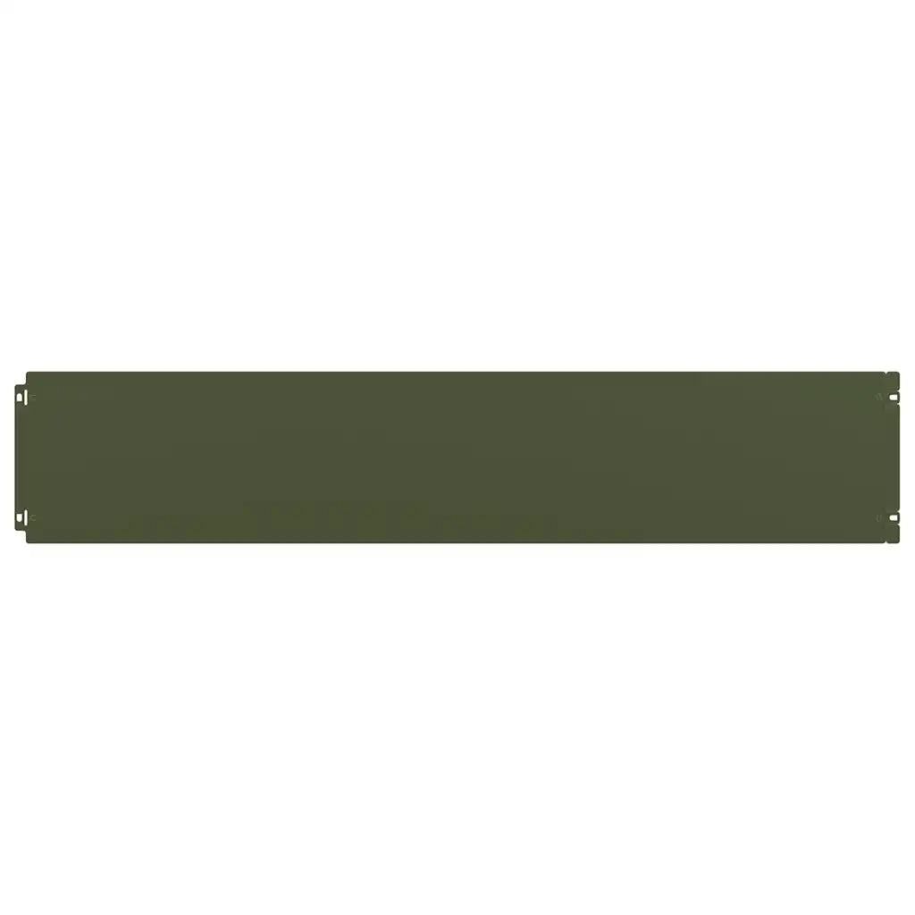 Bordure per Prato 30 pz Verde Oliva Acciaio Laminato a Freddo CFW4421030