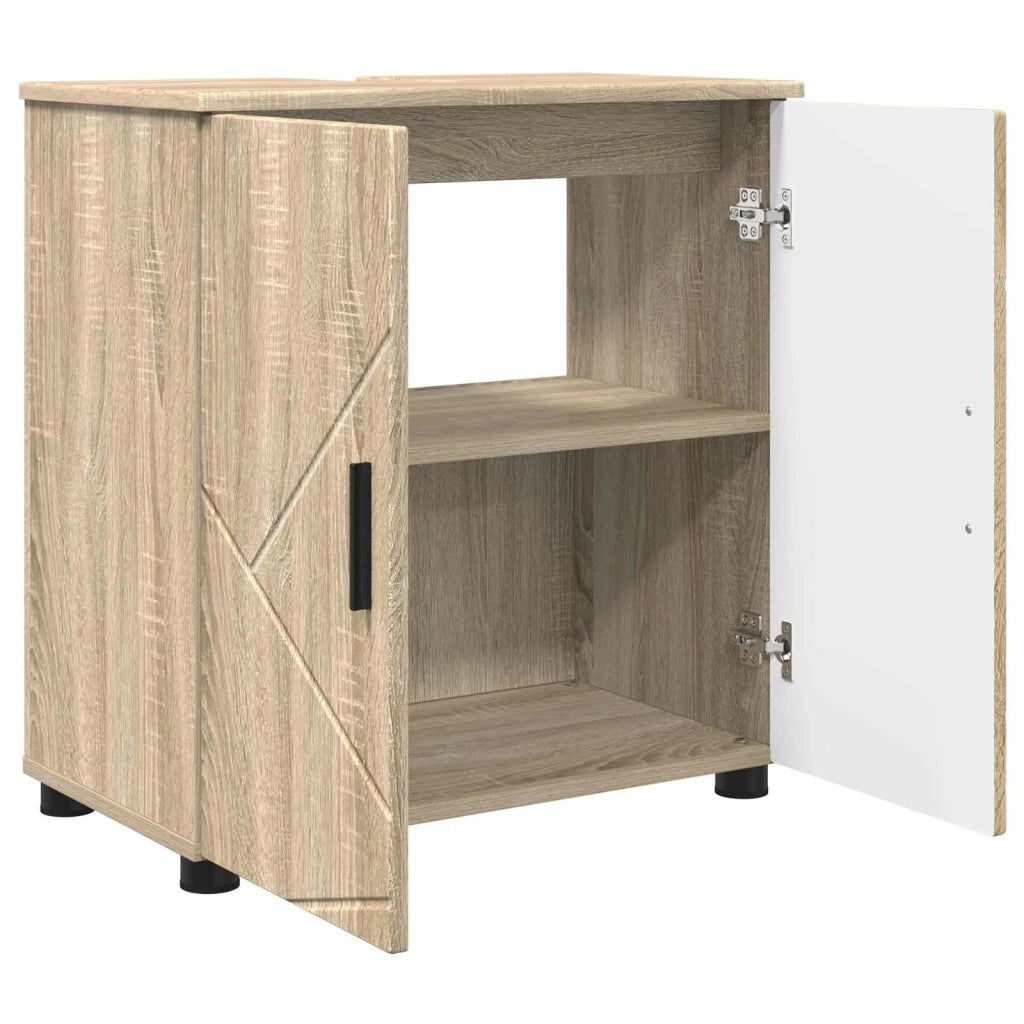 Mobile da Bagno con archiviazione Rovere Sonoma 61 x 35 x 64 cm 883286