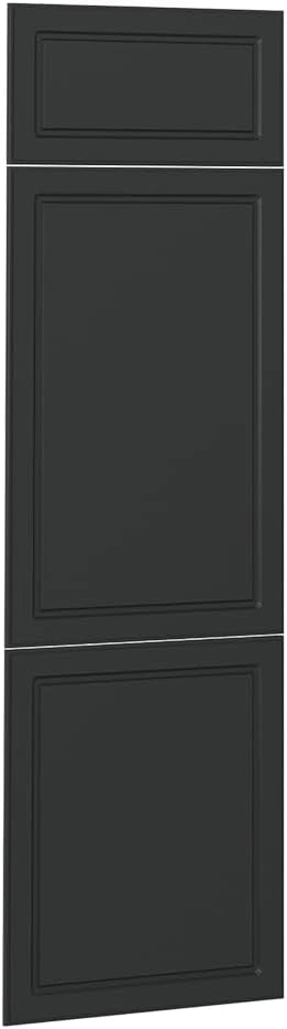 Frontale cucina R-Line, Antracite casa di campagna, 59.6 x 196 cm frontale del mobile per mobile per frigorifero
