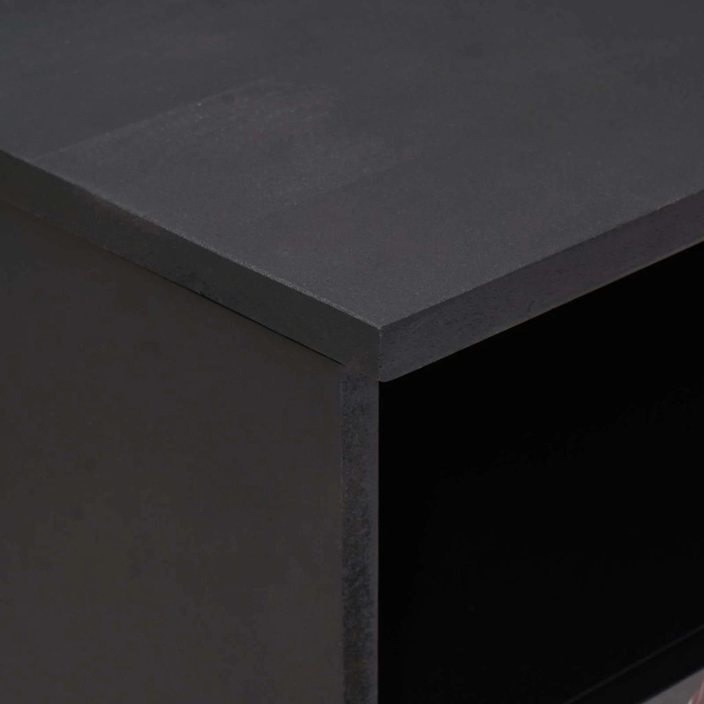 Comodino 2 pz-Set di 2 Tavolino da notte Marrone 40 x 33 x 46 cm Legno di mango massello