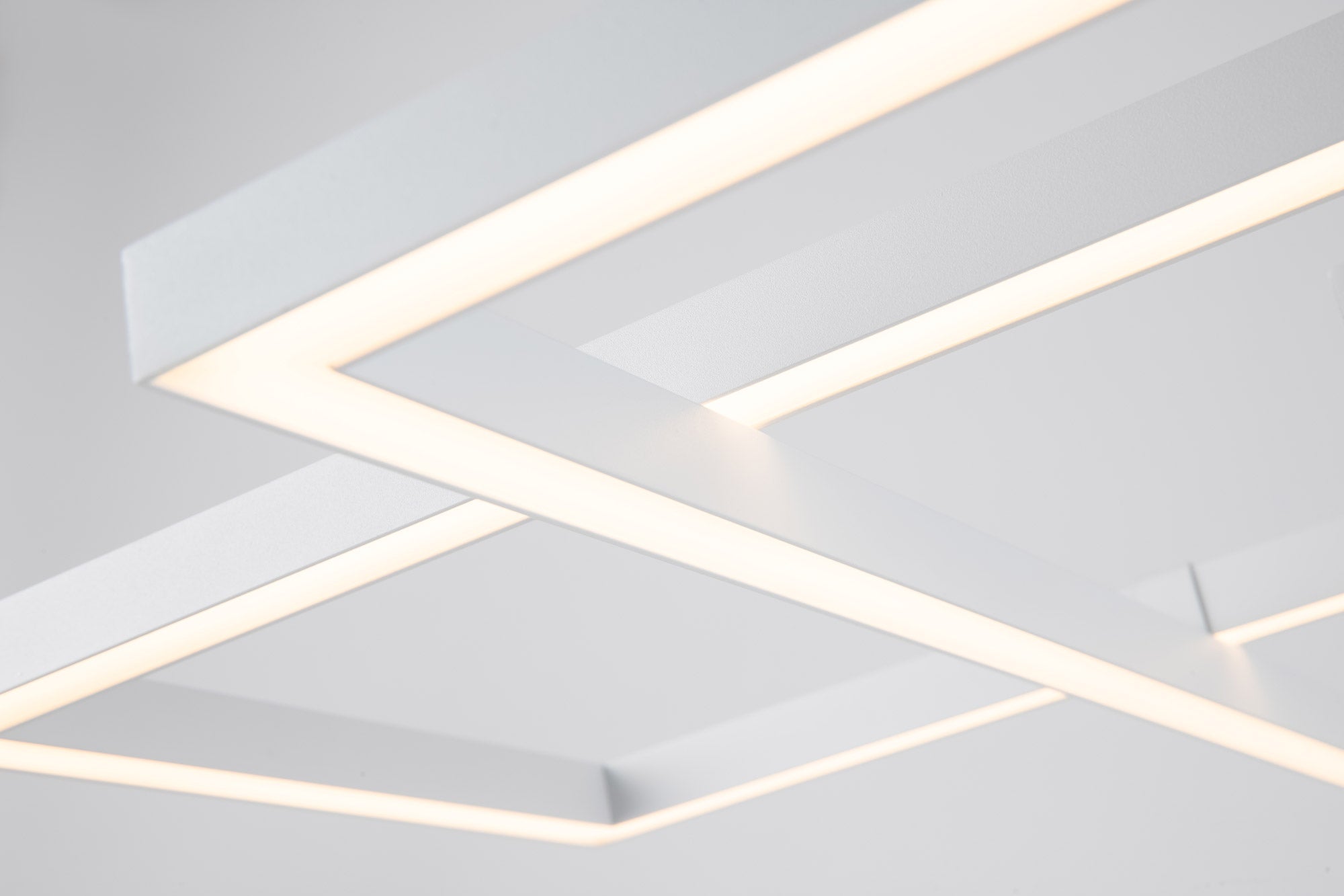 Plafoniera Modern in Metallo e Acrilico Rida Bianco