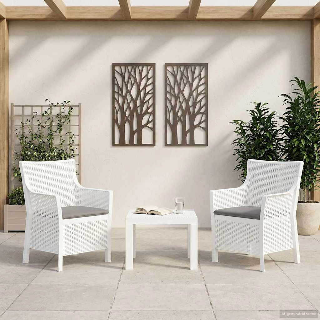 Set di relax 3 pz Bianco PP 42035143