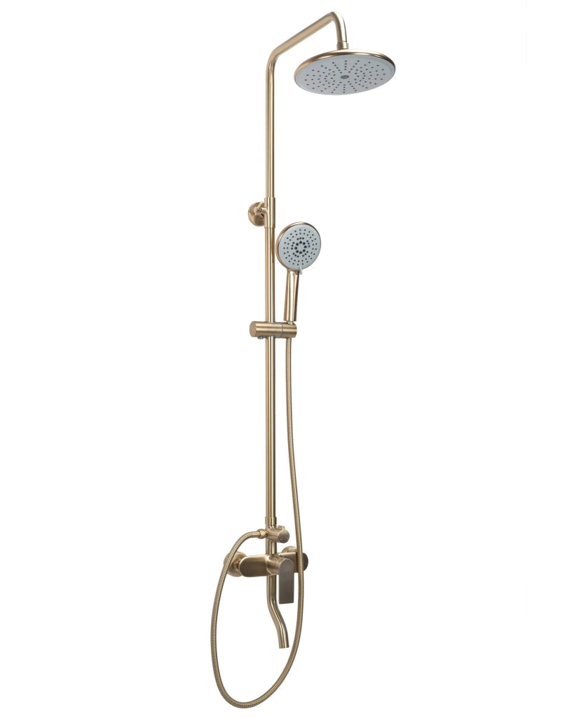 Set Doccia Rea Verso Brushed Gold