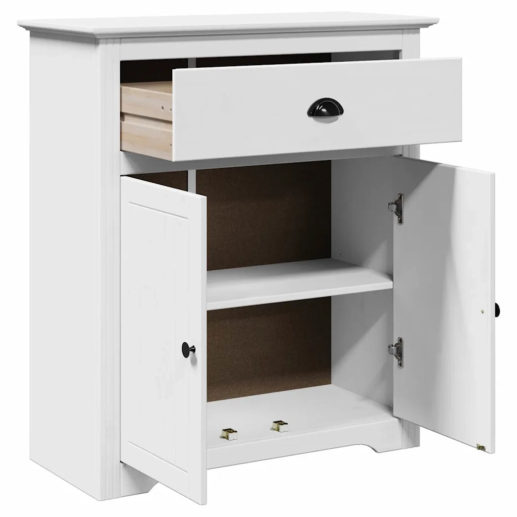 vidaXL Mobile da Ingresso BODO Bianco 80x35x90 cm