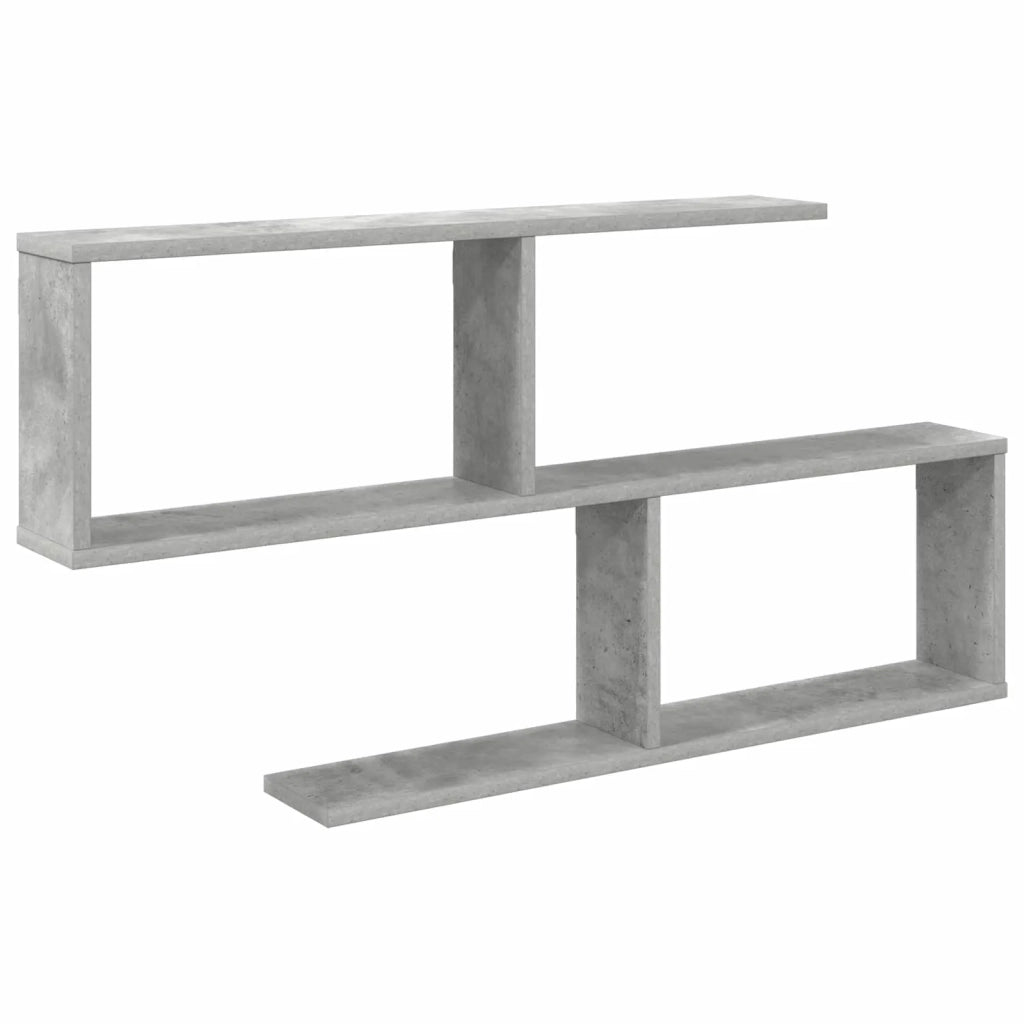 Scaffale da parete Grigio Cemento 100 x 12 x 50,5 cm 8012271