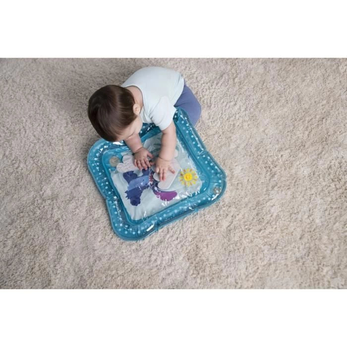 DISNEY BABY - STITCH - Tappetino ad acqua per neonati, gioco sensoriale ed educativo, gonfiabile, facile da pulire, pieghevole, dalla nascita