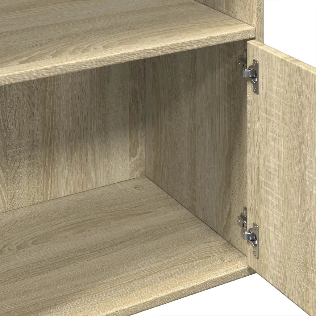 Libreria Rovere Sonoma 100x36x189 cm in Legno Multistrato 3295326