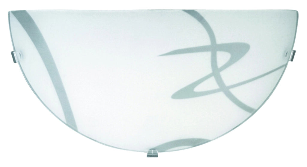 Applique bagno Soley 1817 E27 bianca metallo 30cm Rabalux