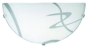 Applique bagno Soley 1817 E27 bianca metallo 30cm Rabalux