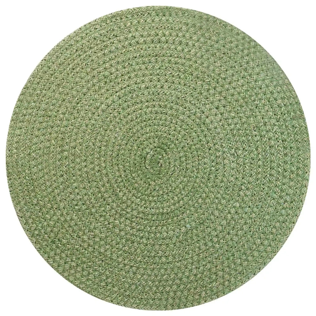 Sottobicchieri in juta 6 pcs Verde oliva Ø 30 cm 42012312