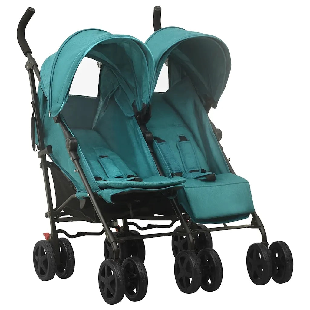 Passeggino Gemellare Verde in Acciaio CFW6434788