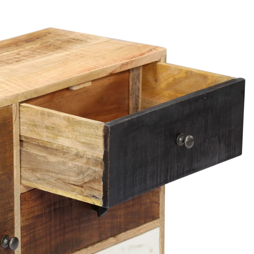 Credenza | Madia | Buffet da pranzo | Armadio da pranzo 88x30x73 cm in Legno Massello di Mango