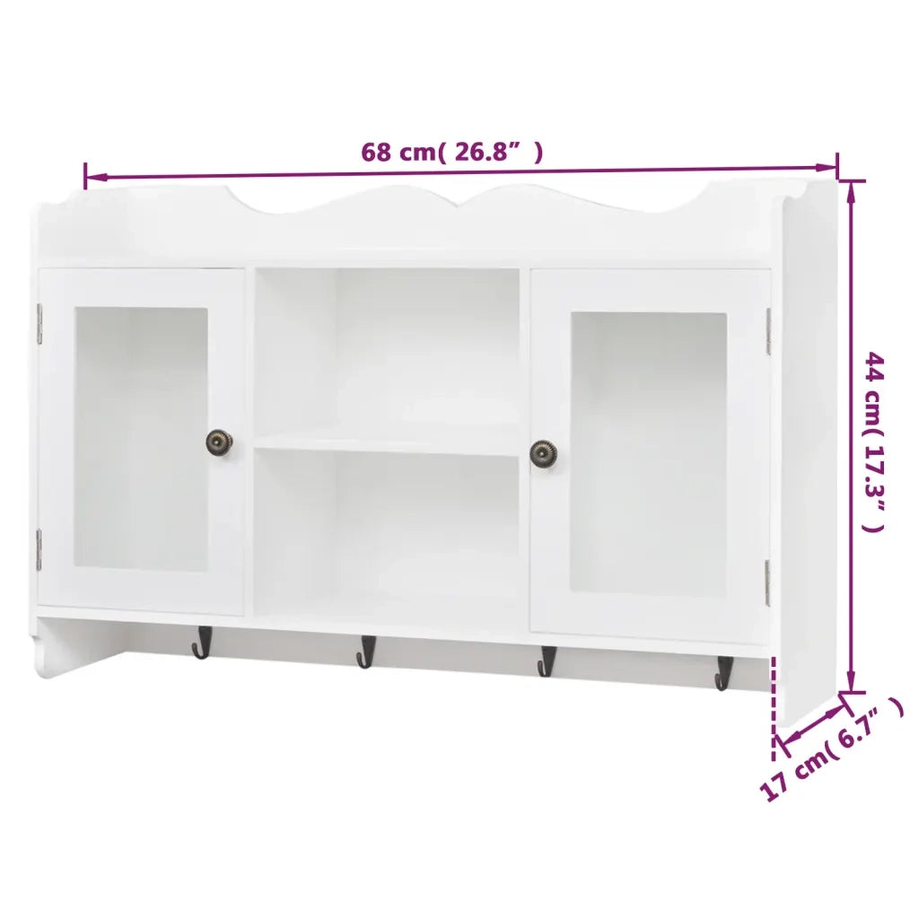 Mobile Pensile in MDF Porta DVD/Libri/Bicchieri 242435