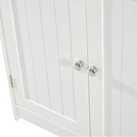 Mobile Sottolavello da Bagno 60x30x60 cm 2 Ante  Bianco