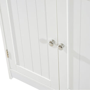 Mobile Sottolavello da Bagno 60x30x60 cm 2 Ante  Bianco