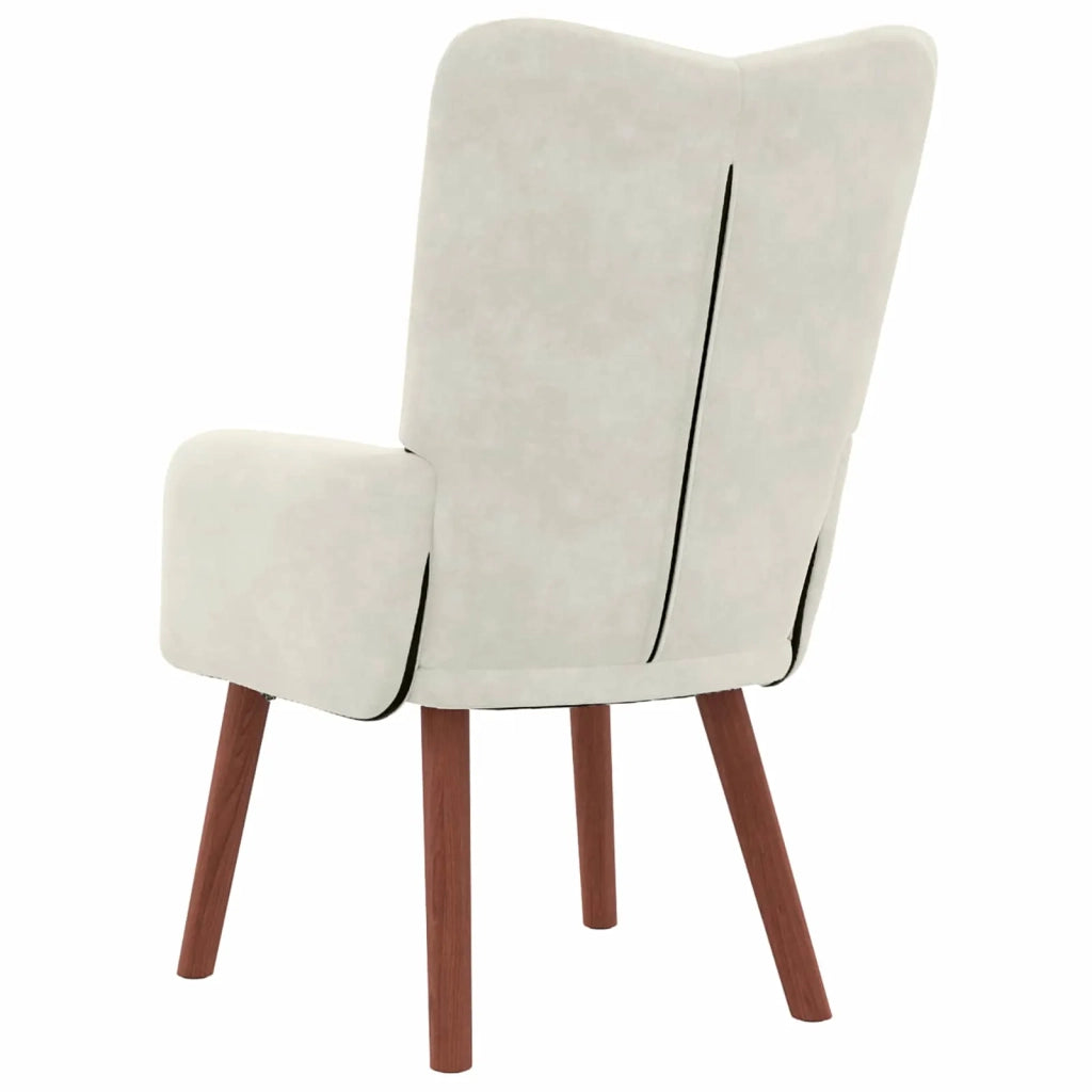 poltrona Crema 63 x 67 x 94 cm Velluto 42001811