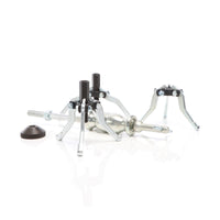 Set 5 pezzi estrattori a 3 bracci per cuscinetti interni ed esterni con martello scorrevole