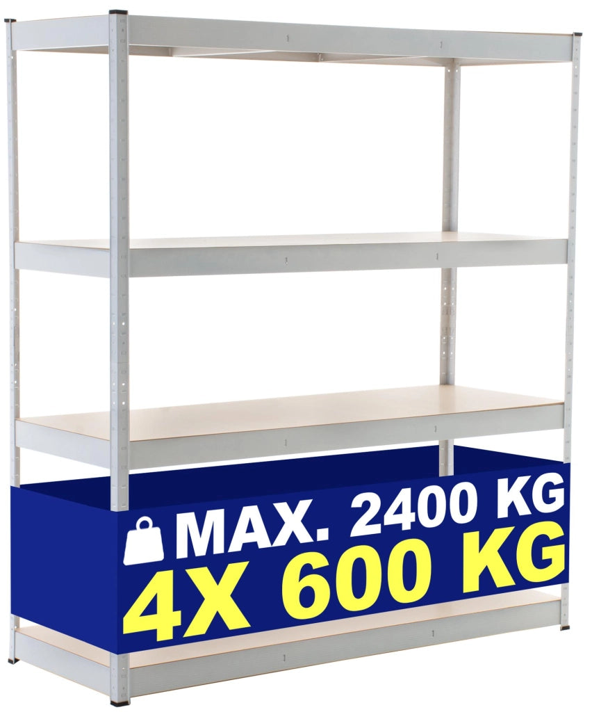 Scaffale pesante 160x60x180 cm 4