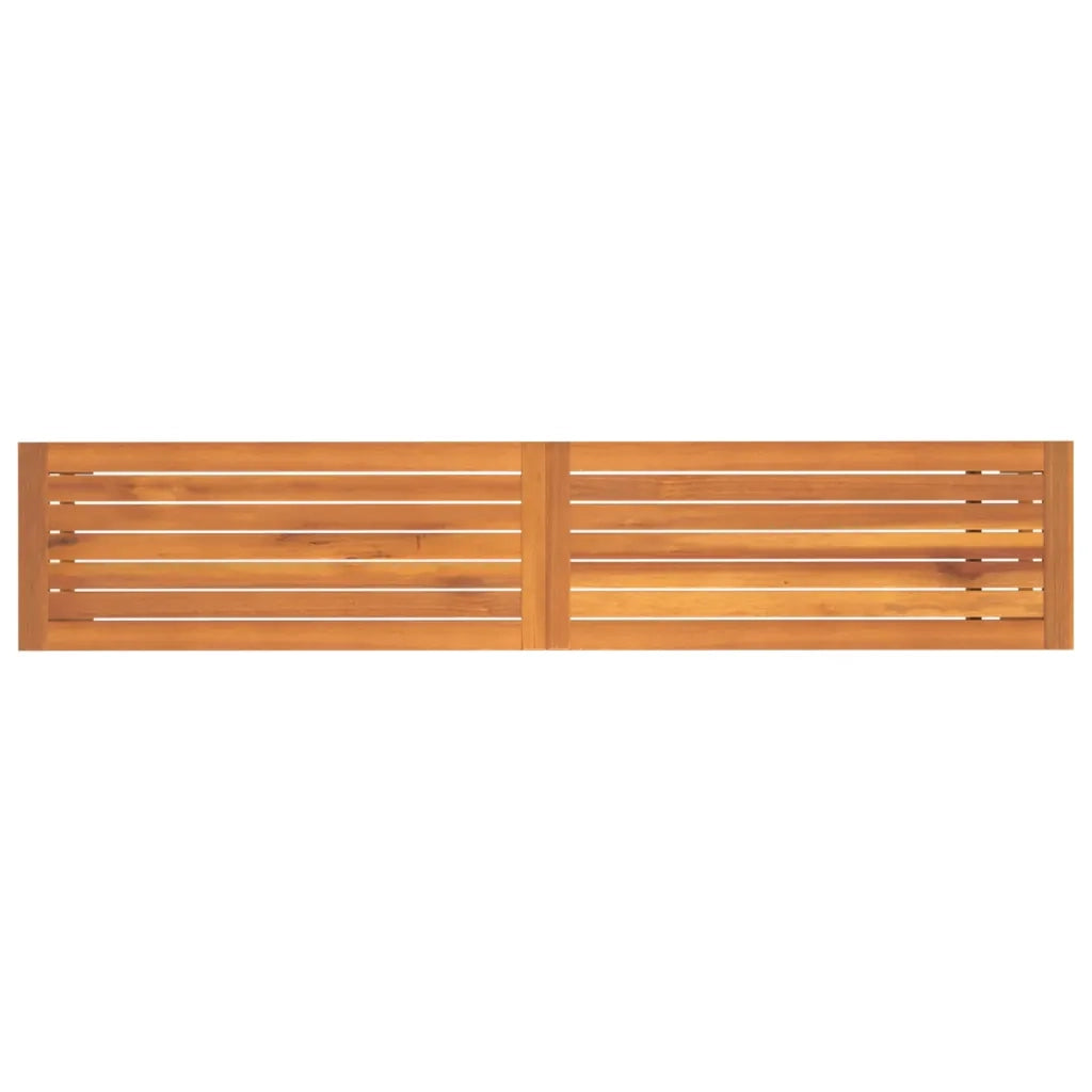 Panchina da Giardino | Panca da Giardino 180x35x45 cm in Legno Massello di Acacia