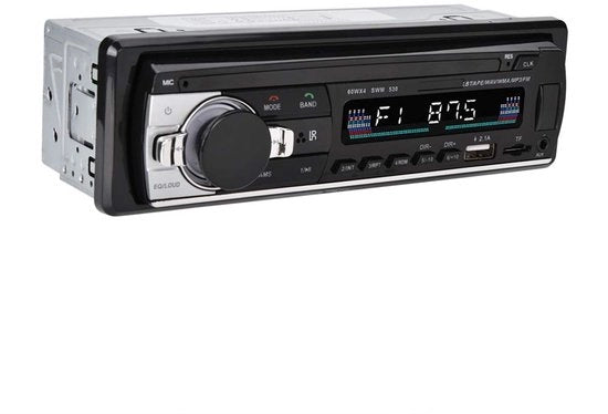 Autoradio Multimediali MP3 - Bluetooth - Radio FM - USB Dual - Chiamata in Auto - Single DIN