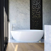 MAYBE LIFE - Pannello in PVC traforato - Parasole Misura: 50x150 cm, Colore: nero