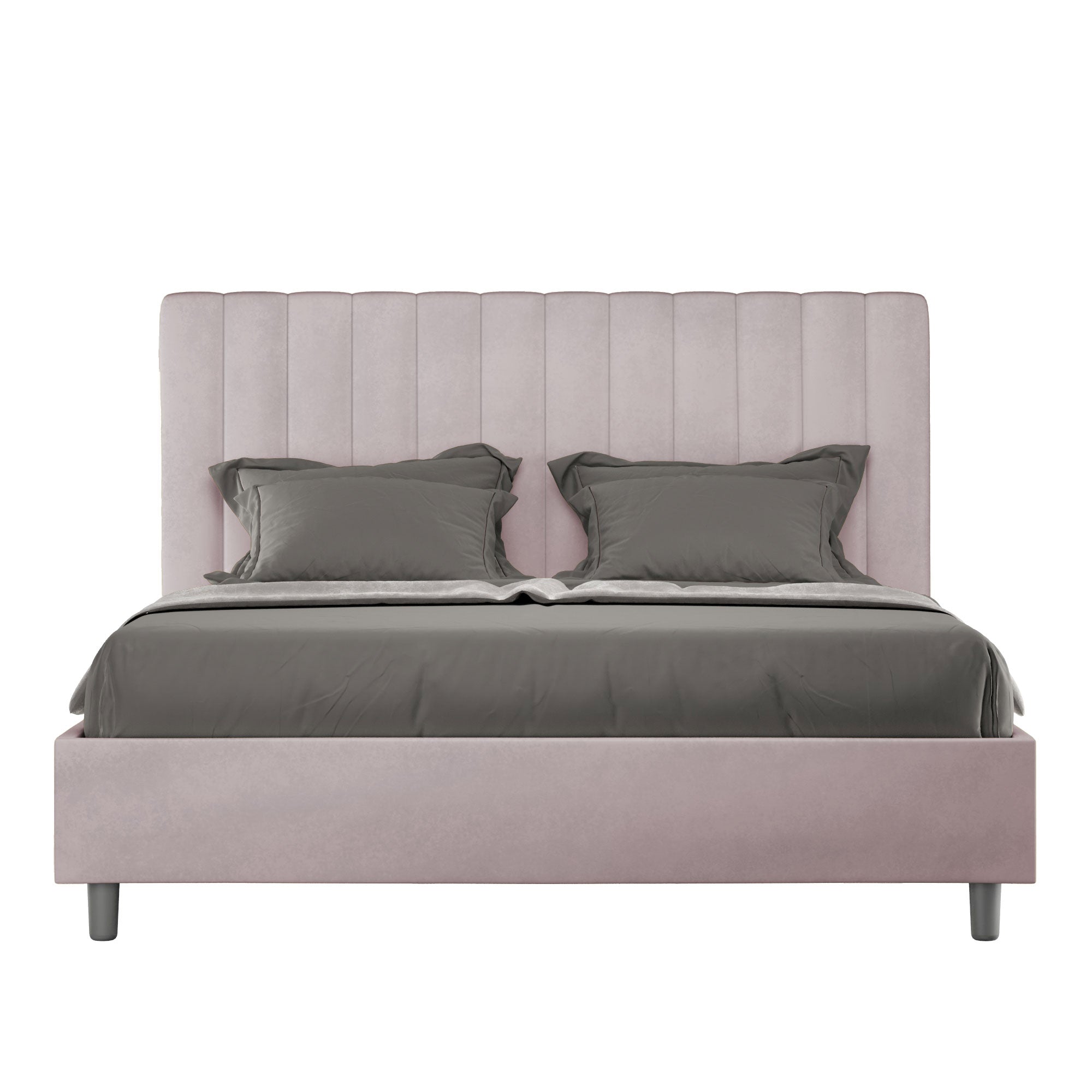 Letto Matrimoniale 160x190 cm con Rete Agueda Glicine