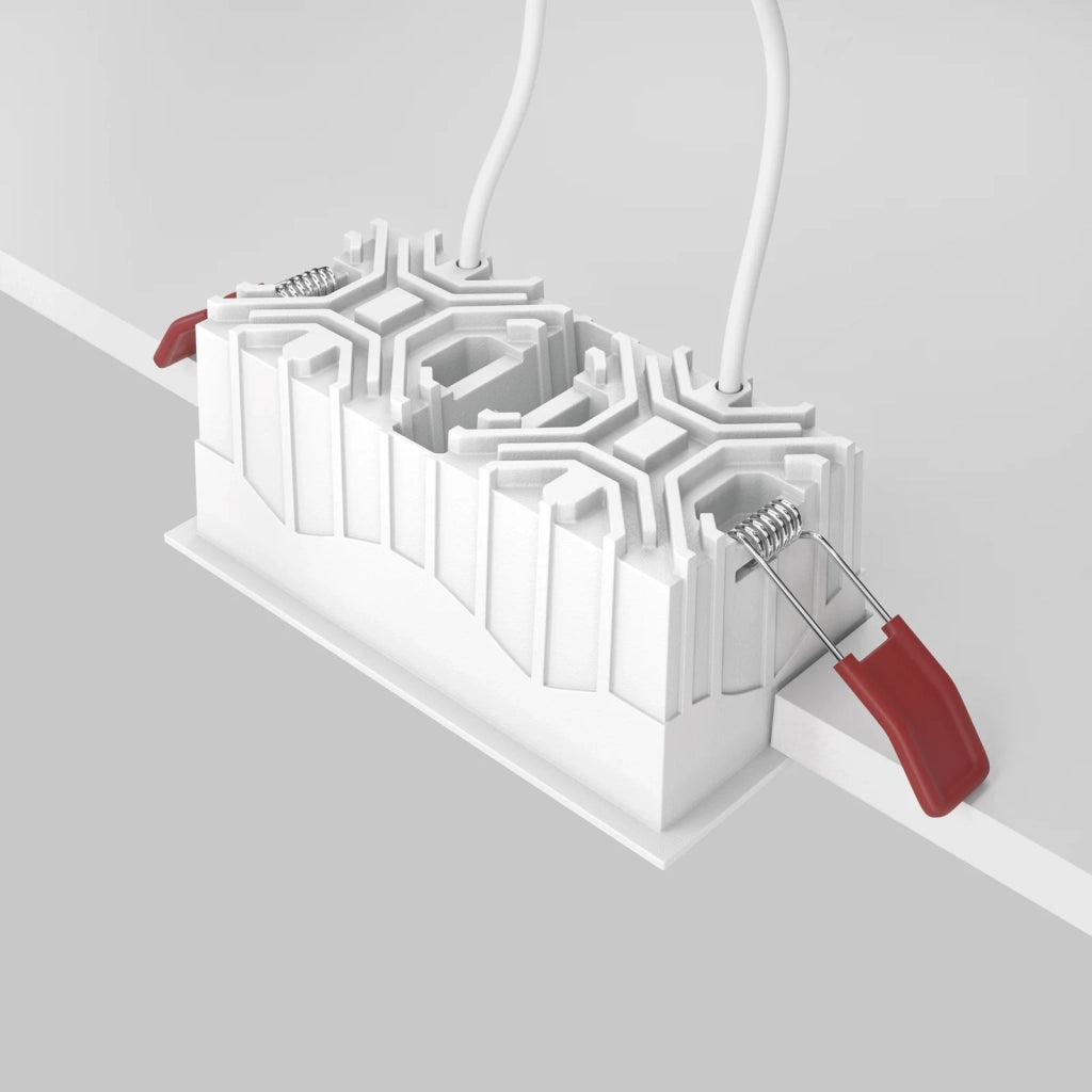 Maytoni Lampada da Incasso Alfa LED 1 luce LED integrato bianco metallo