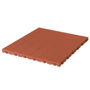 Confezione da 128 pezzi Piastrella in Plastica da Esterno e Giardino 60 x 60 cm Piena equivalente a 46 m2