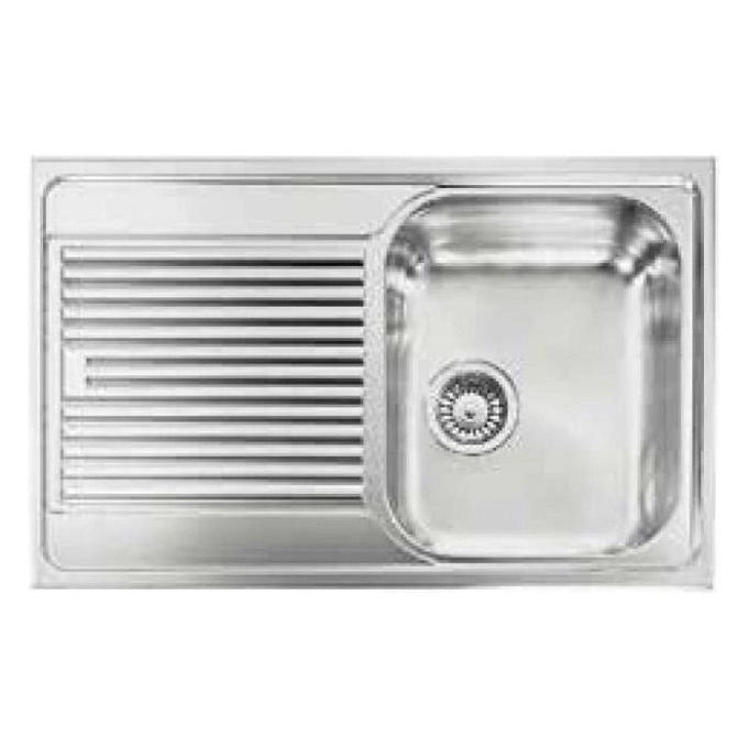 CM Zenith plus 79 x 50 1V Lavello ad incasso Rettangolare Acciaio inossidabile