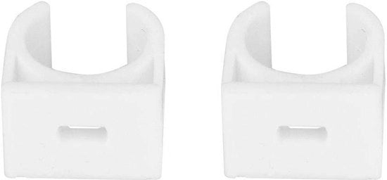 Set di 20 clip U per tubi idraulici PPR - Adattabili a 16/20/25/32mm - Clip per tubi idraulici con viti e serrature