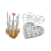 Trade Shop - Organizzatore Porta Pennelli Espositore Organizer Cosmetici Make Up 12 Comparti -