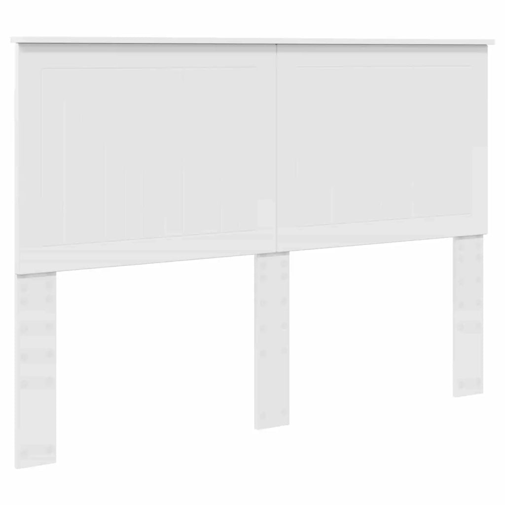 Struttura del letto Bianco 140 x 200 cm Pino massello 3411001