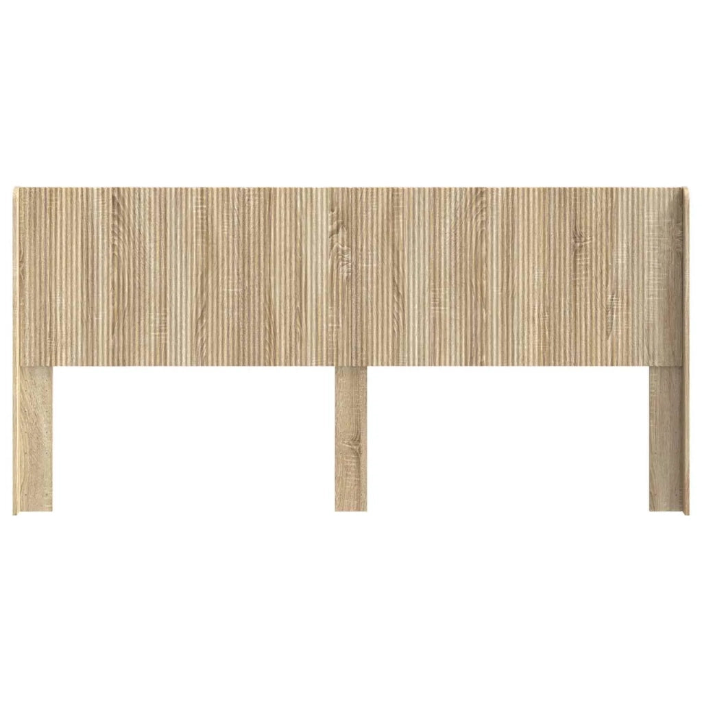 Testiera Letto Rovere Sonoma 200 cm Legno ingegnerizzato 889547