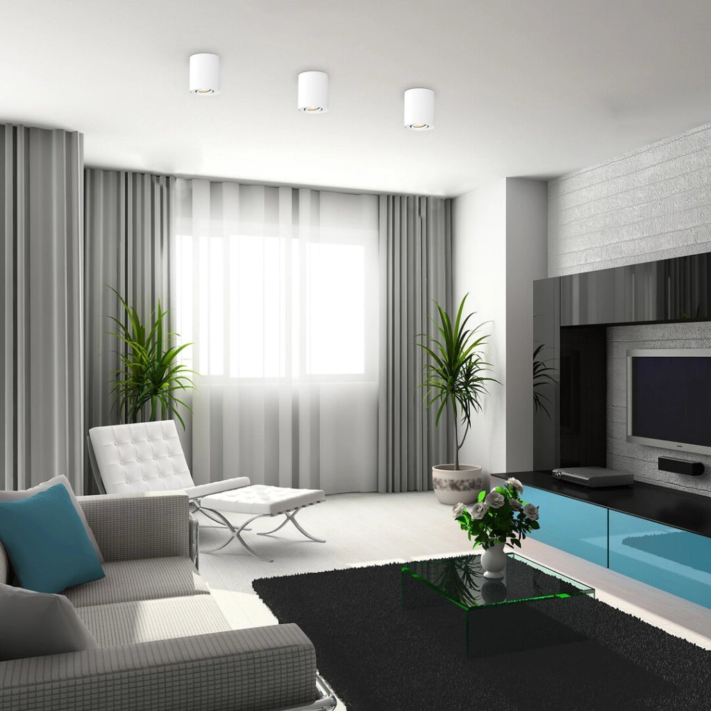 Faretto soffitto bianco opaco GU10 1 luce Kobald Rabalux