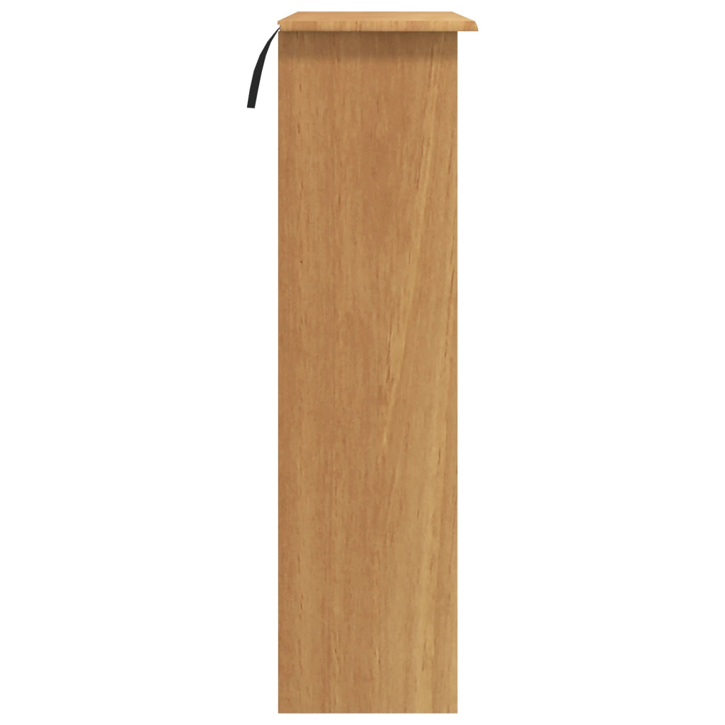 Hutch 'ASKIM'91x30x104 cm Legno Massello di Pino