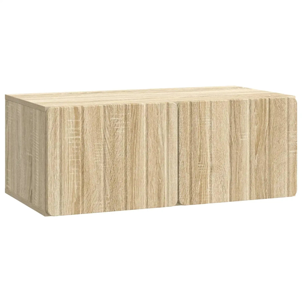 Mobile Porta TV da Muro Rovere Sonoma 78,5 x 41 x 30 cm