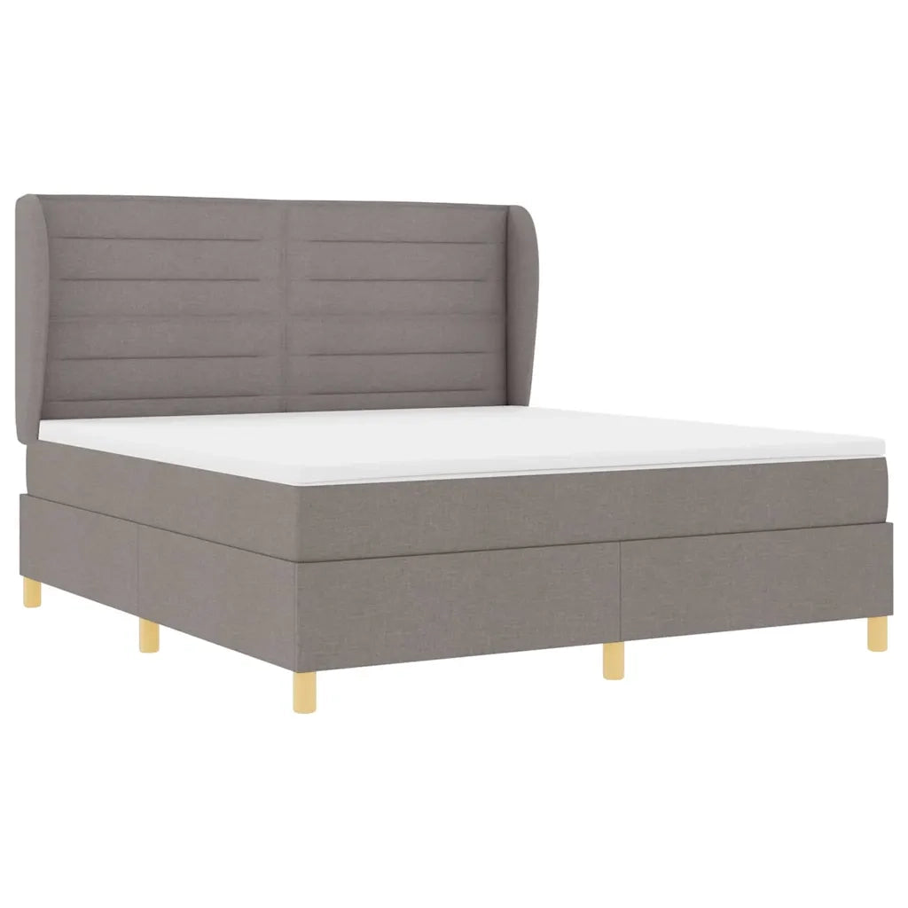 Letto a molle con materasso Talpa 200 x 180 cm Tessuto 3340708